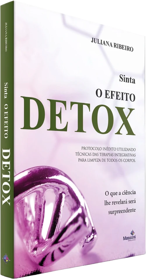 Capa do livro Sinta o Efeito Detox, de Juliana Ribeiro