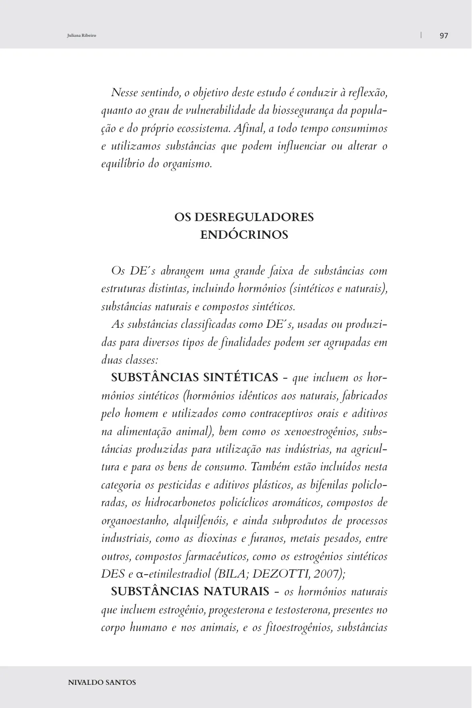 Trecho interno do livro Sinta o Efeito Detox sobre destoxificação